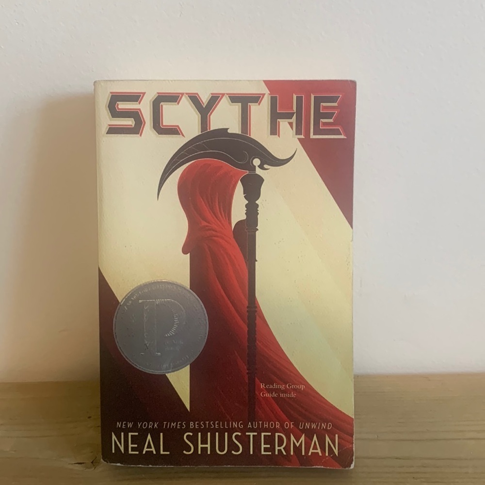 Scythe Hardcover-Style Coffee Table Book - Red & Cream Cover